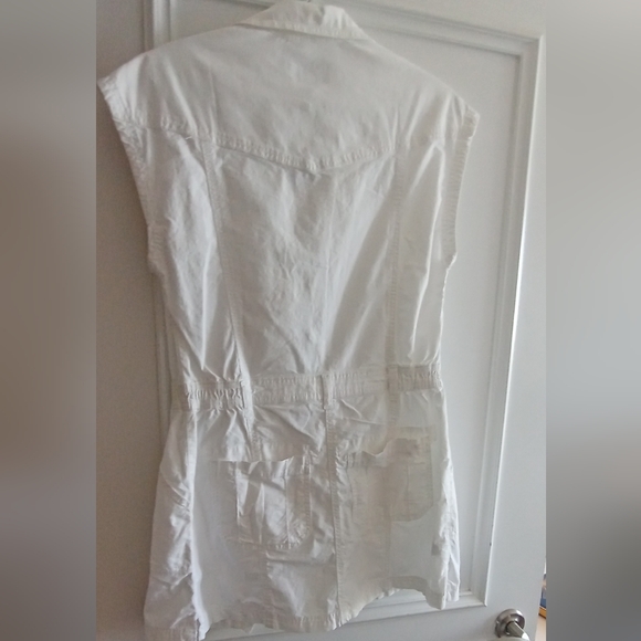 American Eagle White Cotton Mini Dress - Picture 3 of 3